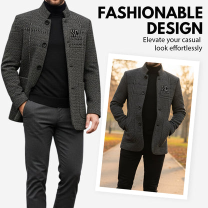 📢📢60 % OFF !!⏰⏰Men's Casual Warm Coat