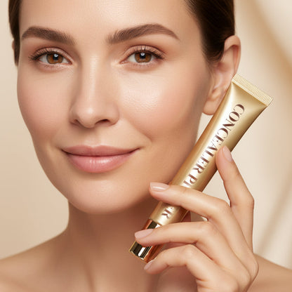 🎄Christmas Skincare Season Natural Glow Brightening Concealer Primer