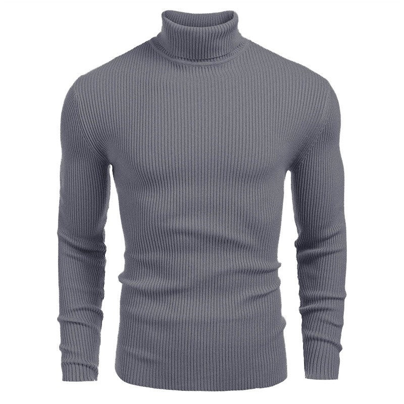 📢📢68 % OFF !!🎅Winter Men's Knitted Turtleneck Slim Sweater