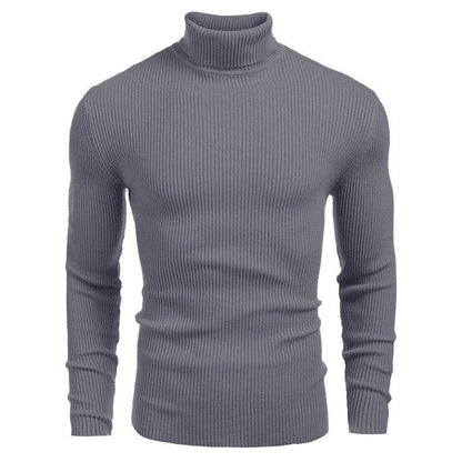 📢📢68 % OFF !!🎅Winter Men's Knitted Turtleneck Slim Sweater