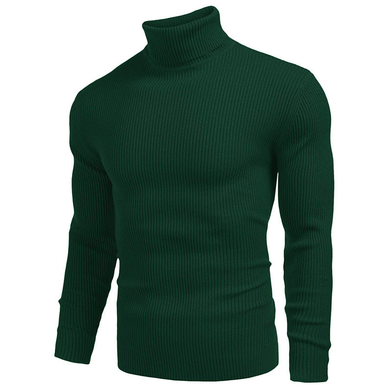 📢📢68 % OFF !!🎅Winter Men's Knitted Turtleneck Slim Sweater