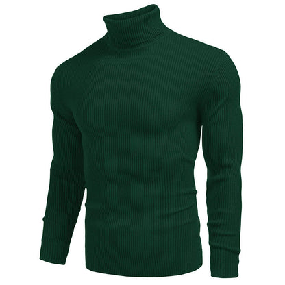 📢📢68 % OFF !!🎅Winter Men's Knitted Turtleneck Slim Sweater