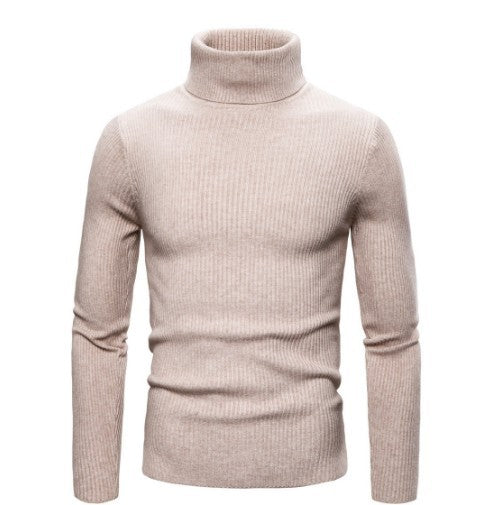 📢📢68 % OFF !!🎅Winter Men's Knitted Turtleneck Slim Sweater