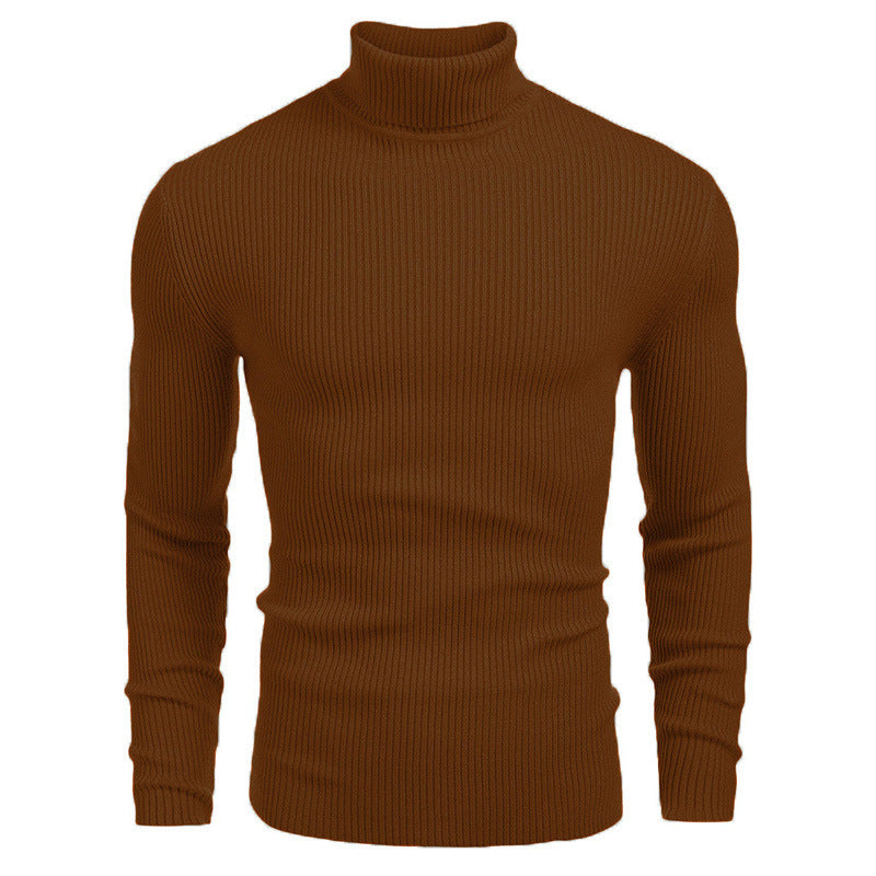 📢📢68 % OFF !!🎅Winter Men's Knitted Turtleneck Slim Sweater