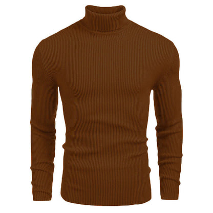 📢📢68 % OFF !!🎅Winter Men's Knitted Turtleneck Slim Sweater