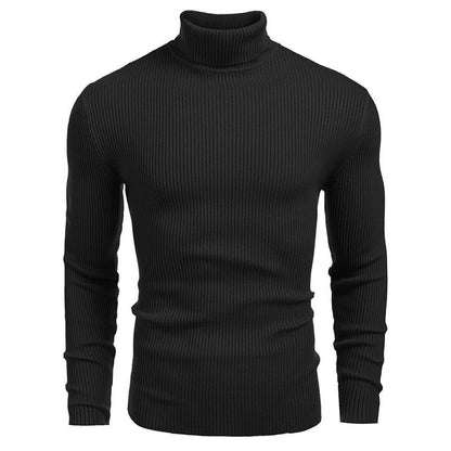 📢📢68 % OFF !!🎅Winter Men's Knitted Turtleneck Slim Sweater