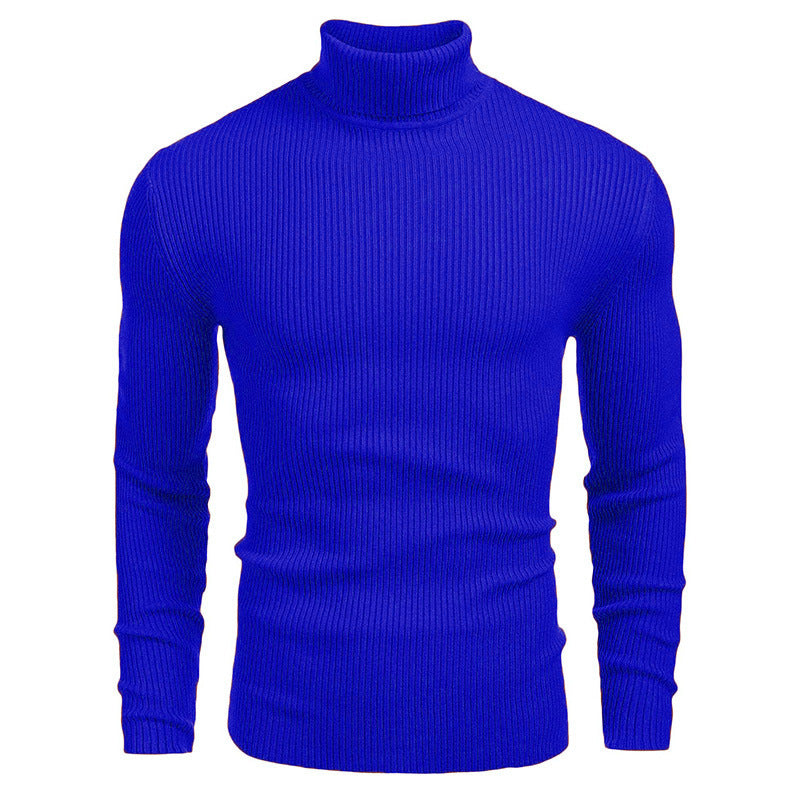 📢📢68 % OFF !!🎅Winter Men's Knitted Turtleneck Slim Sweater