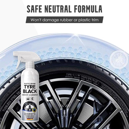 📢📢HOT SALE !!!✨Plastics & Rubber Tyre Shine & Protector Spray