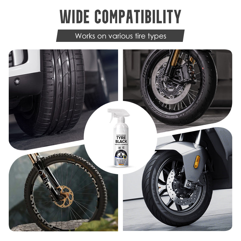 📢📢HOT SALE !!!✨Plastics & Rubber Tyre Shine & Protector Spray