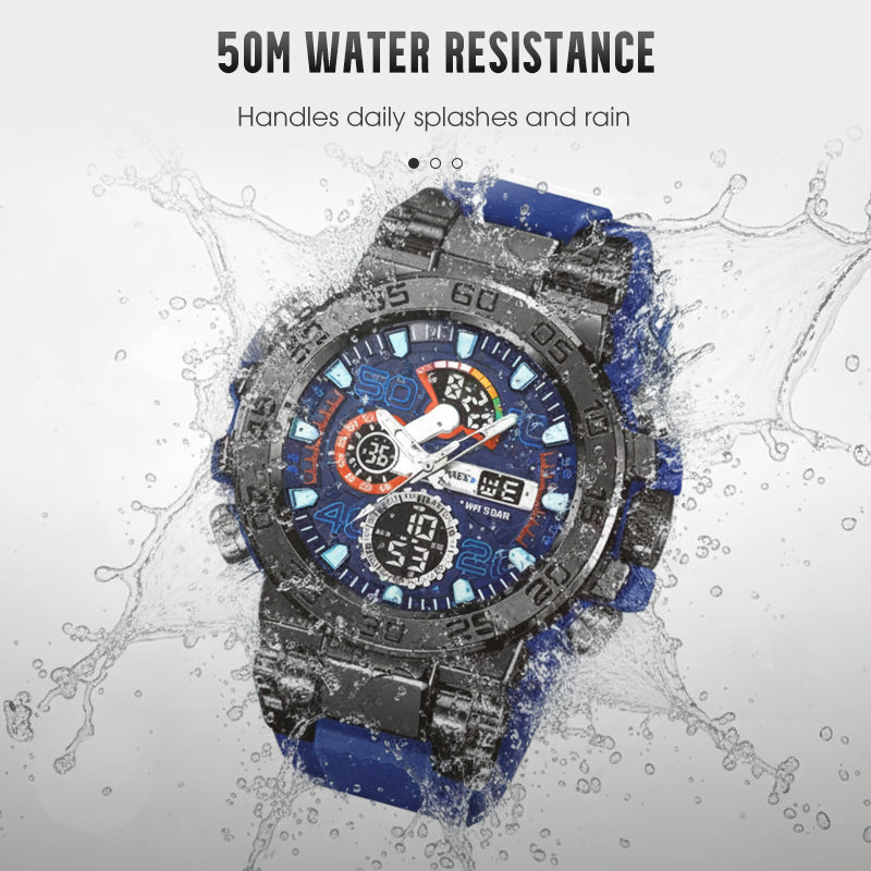 📢📢60 % OFF !!⏰⏰Multifunctional LED Waterproof Digital Watch