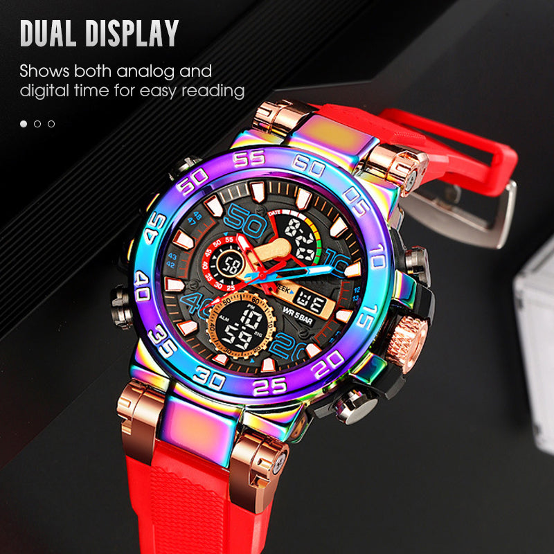 📢📢60 % OFF !!⏰⏰Multifunctional LED Waterproof Digital Watch