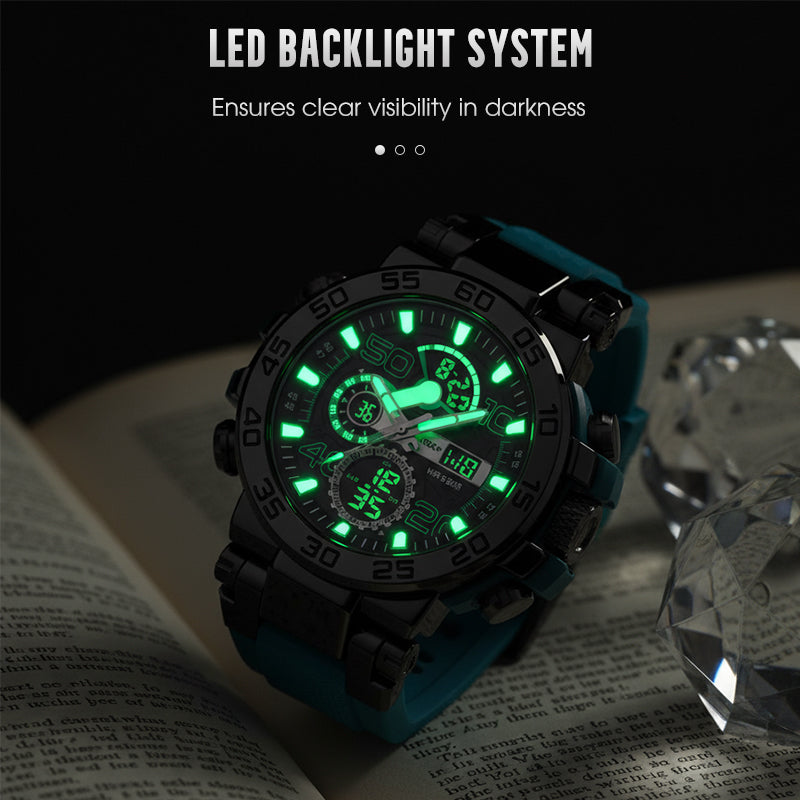 📢📢60 % OFF !!⏰⏰Multifunctional LED Waterproof Digital Watch