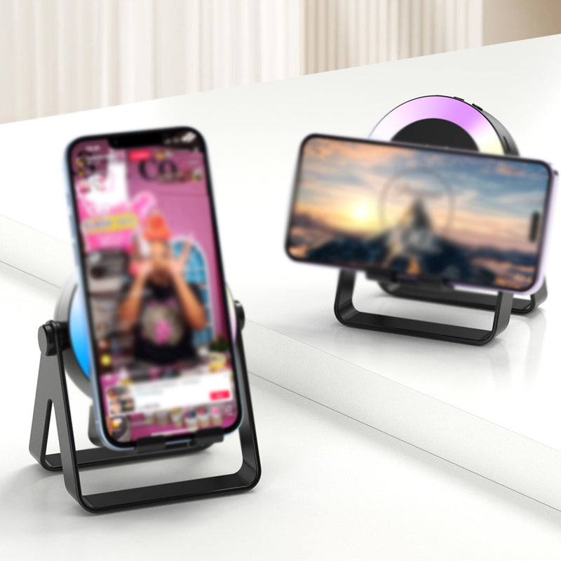📢📢50  % OFF !!⏰⏰4-In-1 Wireless Induction Audio Bluetooth Speaker