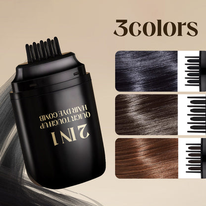 📢📢50-70 % OFF !!⏰⏰2 in 1 Quick Touch up Hair Dye Comb
