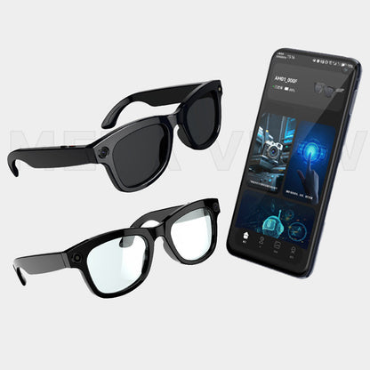 📢📢50% OFF !!!⏰AI smart glasses with ChatGPT, 8 MP camera and HD 1200P 4K video recording, real-time translation in over 160 languages, Bluetooth 5.4, HiFi audio and music control, smart sunglasses with video recording for on the go