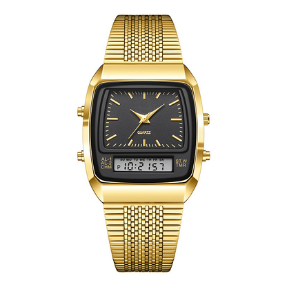 ⏳Limited-time 50% off⏰LIEBIG Roman Retro Dual System Multi-Function Digital Sports Watch⌚