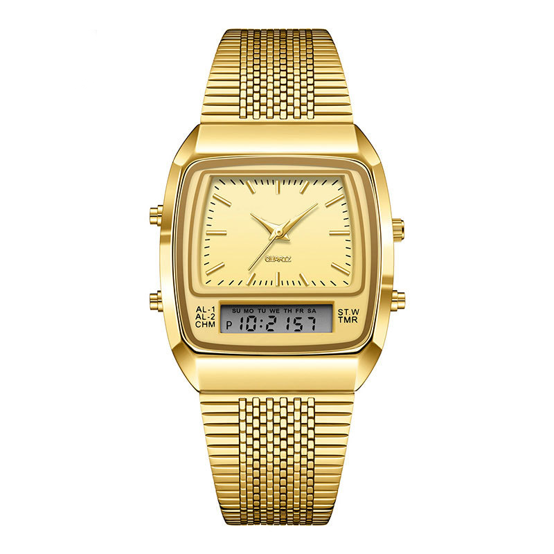 ⏳Limited-time 50% off⏰LIEBIG Roman Retro Dual System Multi-Function Digital Sports Watch⌚