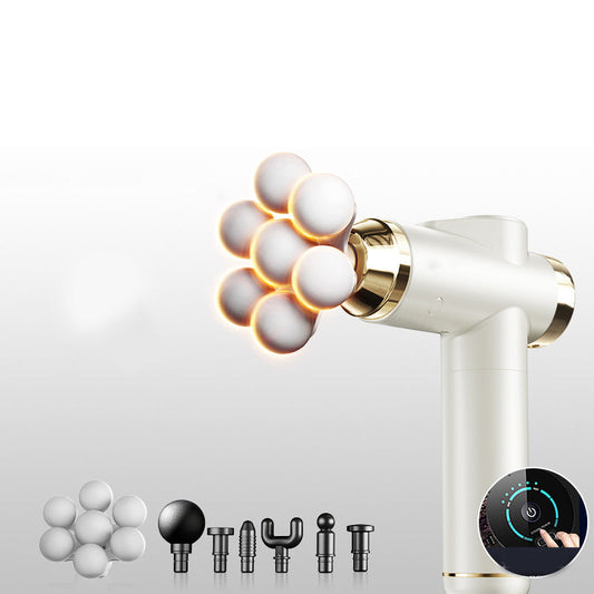 💆‍♂️ 50% OFF NOW! 🔥 Smart Deep Tissue Massage Gun - Multi-Head & Quiet, Perfect for Muscle Recovery and Relaxation ✨