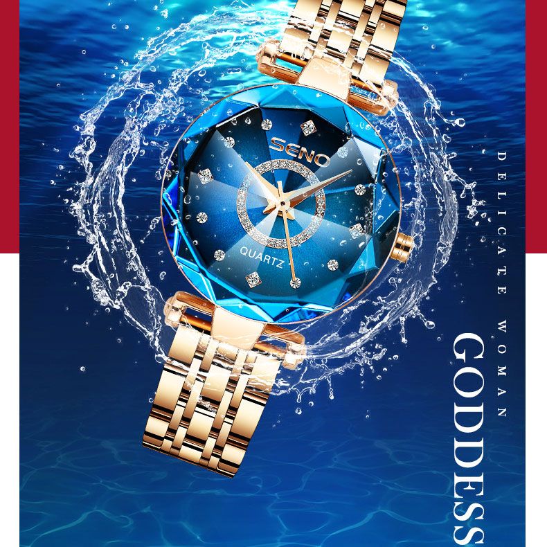 📢📢55 % OFF !!⏰⏰Elegant Shining Watch⌚💎
