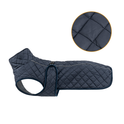 📢📢50 % OFF !!⏰⏰Outdoor Reflective Dog Jacket - Windproof Warm Coat with Secure Leash Opening (Red/Navy)