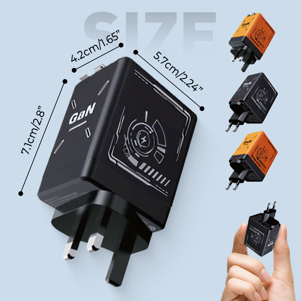 📢📢40  % OFF !!🎅Retractable Wall Charger with Dual Cables