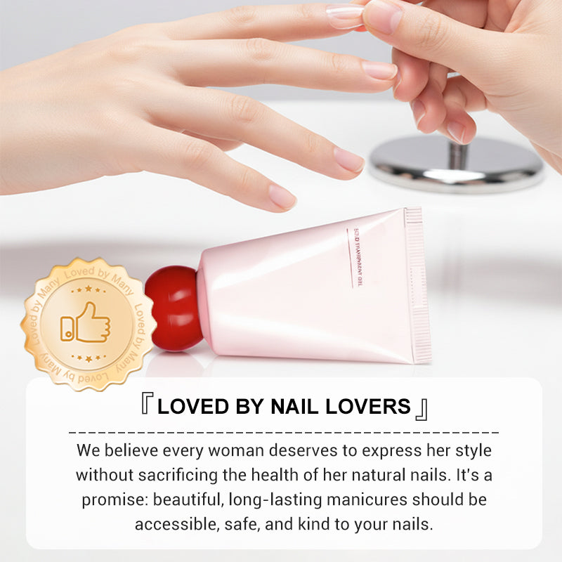 📢📢50 % OFF !!✨Solid Adhesive Patch Gel for Press-On Nails
