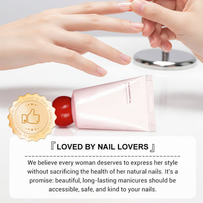 📢📢50 % OFF !!✨Solid Adhesive Patch Gel for Press-On Nails