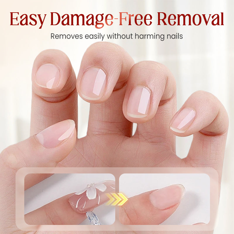 📢📢50 % OFF !!✨Solid Adhesive Patch Gel for Press-On Nails