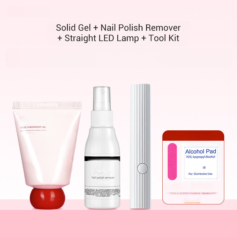 📢📢50 % OFF !!✨Solid Adhesive Patch Gel for Press-On Nails