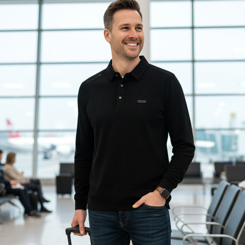 📢📢60 % OFF !!🎅Men's Classic Long Sleeve Shirt