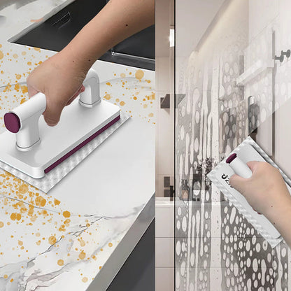 🎄 Magic Clamping Brush | Christmas SALE 45% OFF | One-Press Deep Cleaning for Tiles, Grout & Surfaces  ✨🧹