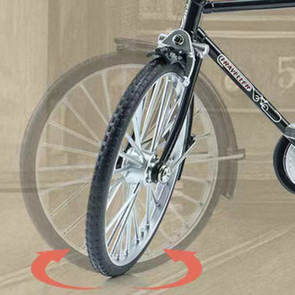 📢📢60 % OFF !!⏰1: 10 Simulation Mini DIY Retro Bicycle Model Ornament