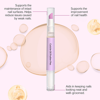 📢📢50 % OFF !!💅Cuticle Oil Pusher Pen for Nail Care
