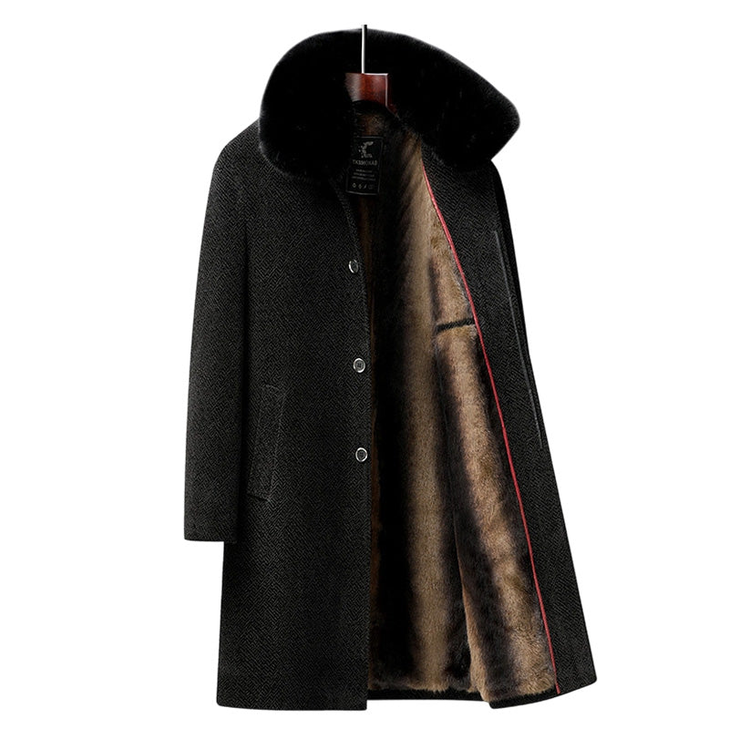 📢📢50 % OFF !!⏰Men's Lined Business Casual Winter Coat