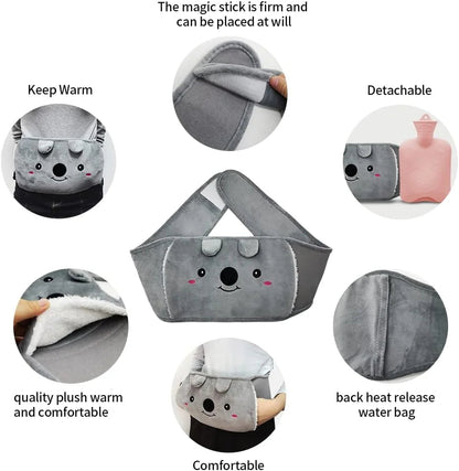 📢📢70 % OFF !!🎅Plush Hot Water Bottle Belt For Refilling