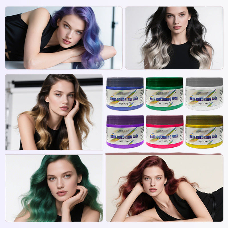 📢📢50 % OFF !!🎅Temporary Hair Dye Wax