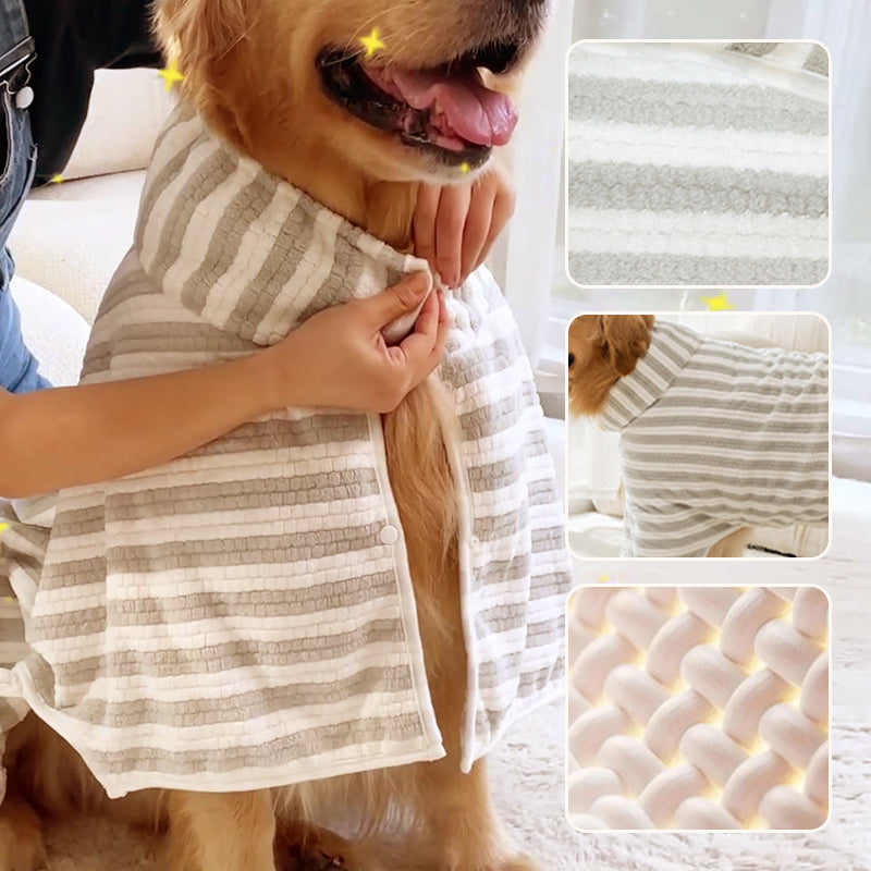 📢📢30% OFF !! ⏰Soft Absorbent and Quick-Drying Dog Bathrobe