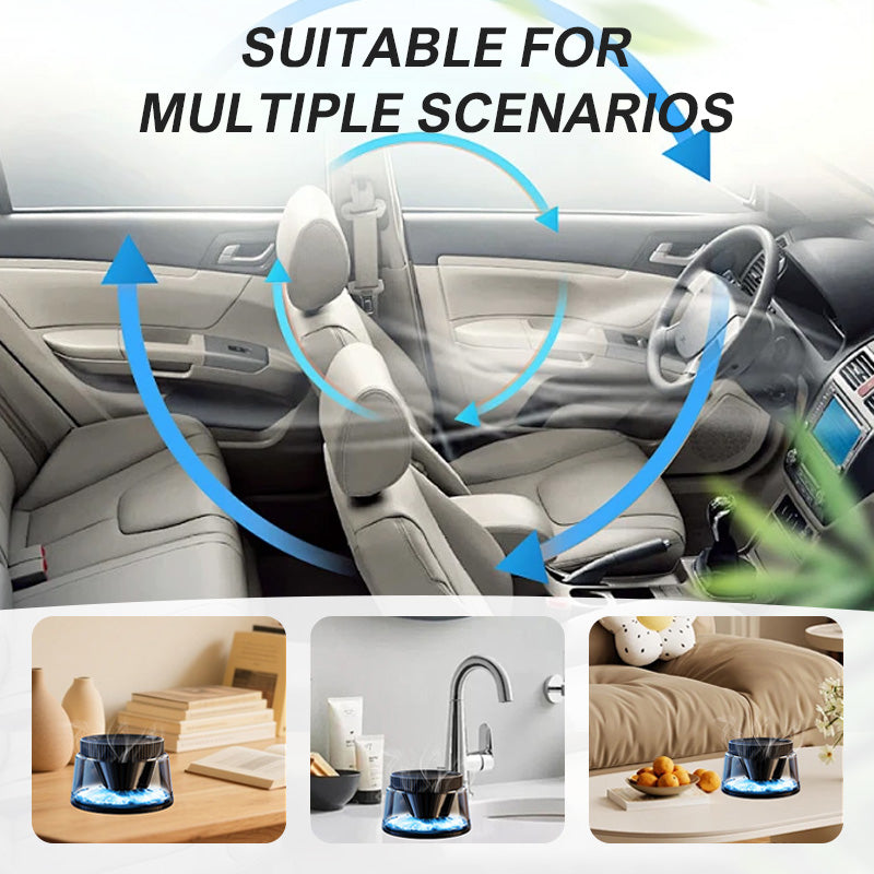 📢📢 60 %  OFF !! 🎁Automatic On/Off Car Scent Diffuser with 6 Lights