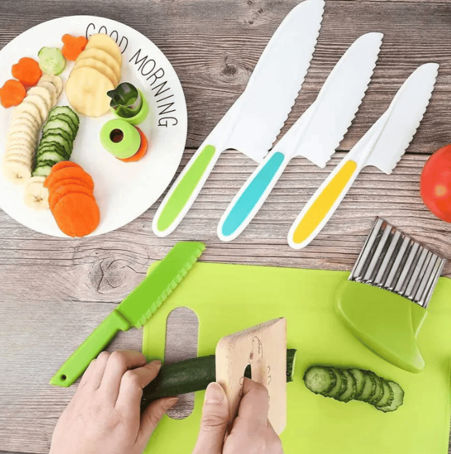 📢📢30% OFF !! ⏰Montessori Kitchen Set for Kids✨Make Cooking Fun, Safe & Easy!