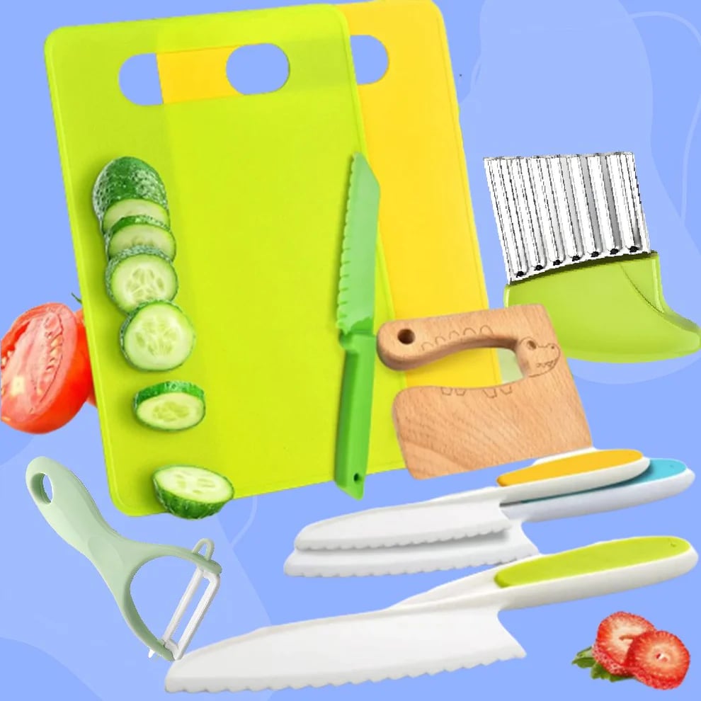 📢📢30% OFF !! ⏰Montessori Kitchen Set for Kids✨Make Cooking Fun, Safe & Easy!
