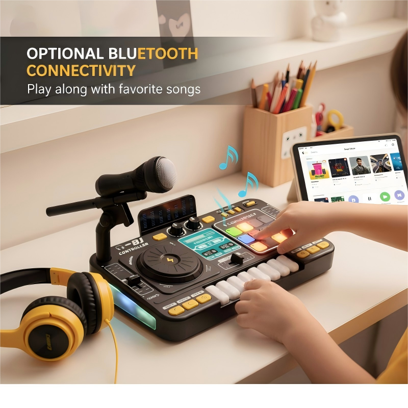 📢📢 60 %  OFF !! ✨Children's Electronic DJ Mixer Toy