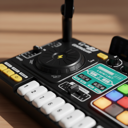 📢📢 60 %  OFF !! ✨Children's Electronic DJ Mixer Toy