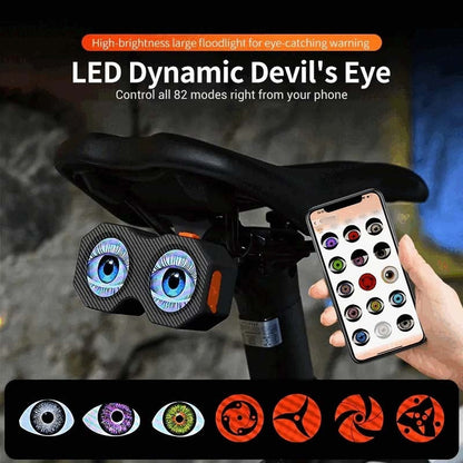 Dynamic Devil's Eye Bicycle Taillight