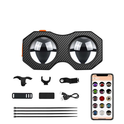Dynamic Devil's Eye Bicycle Taillight