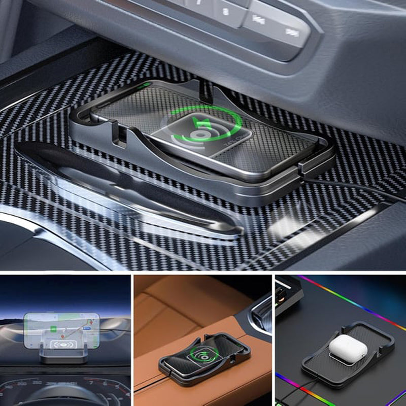 📢📢50%  OFF !! ⏰10W Wireless Car Charger Pad