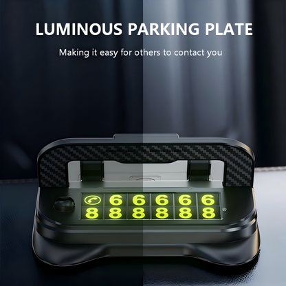 📢📢Buy 2 get 1 free ⏰Car Dashboard Phone Holder with Parking Number