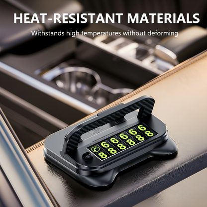 📢📢Buy 2 get 1 free ⏰Car Dashboard Phone Holder with Parking Number