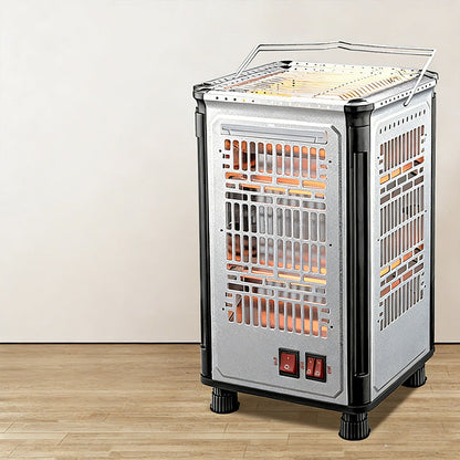 📢📢60 %  OFF !! ⏰5 Sides Portable Electric Heater with BBQ Grill Top