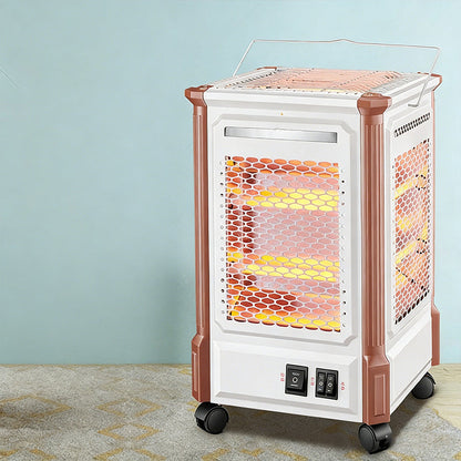 📢📢60 %  OFF !! ⏰5 Sides Portable Electric Heater with BBQ Grill Top
