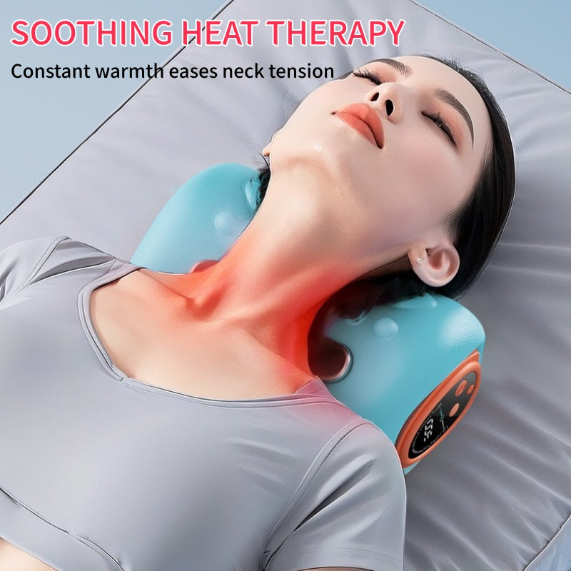 📢📢60%  OFF !! ⏰Neck Massager Pillow with Heat